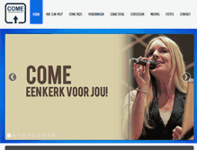 Tablet Screenshot of come-zelhem.nl